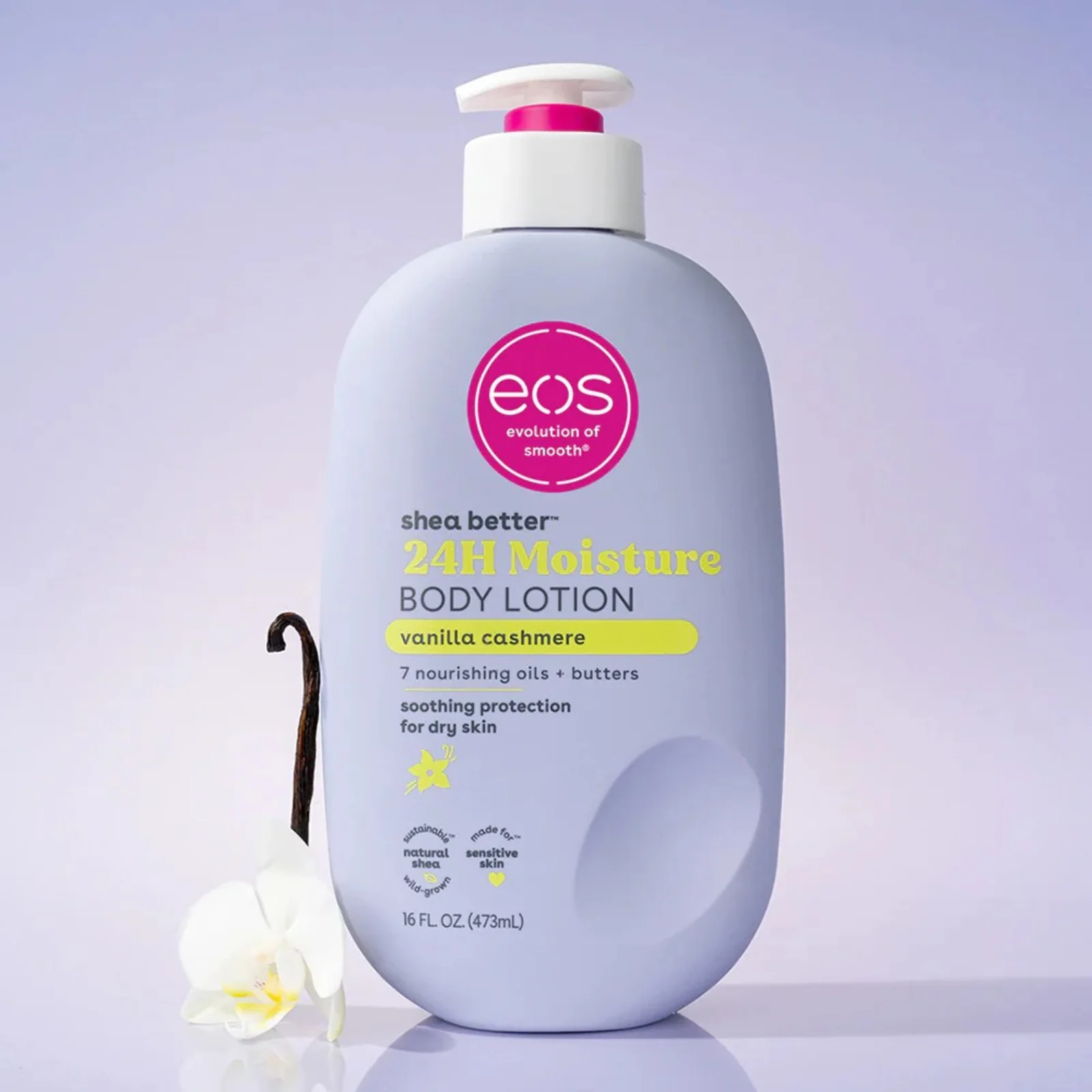 EOS Shea Better 24H Moisture Body Lotion – Vanilla Cashmere